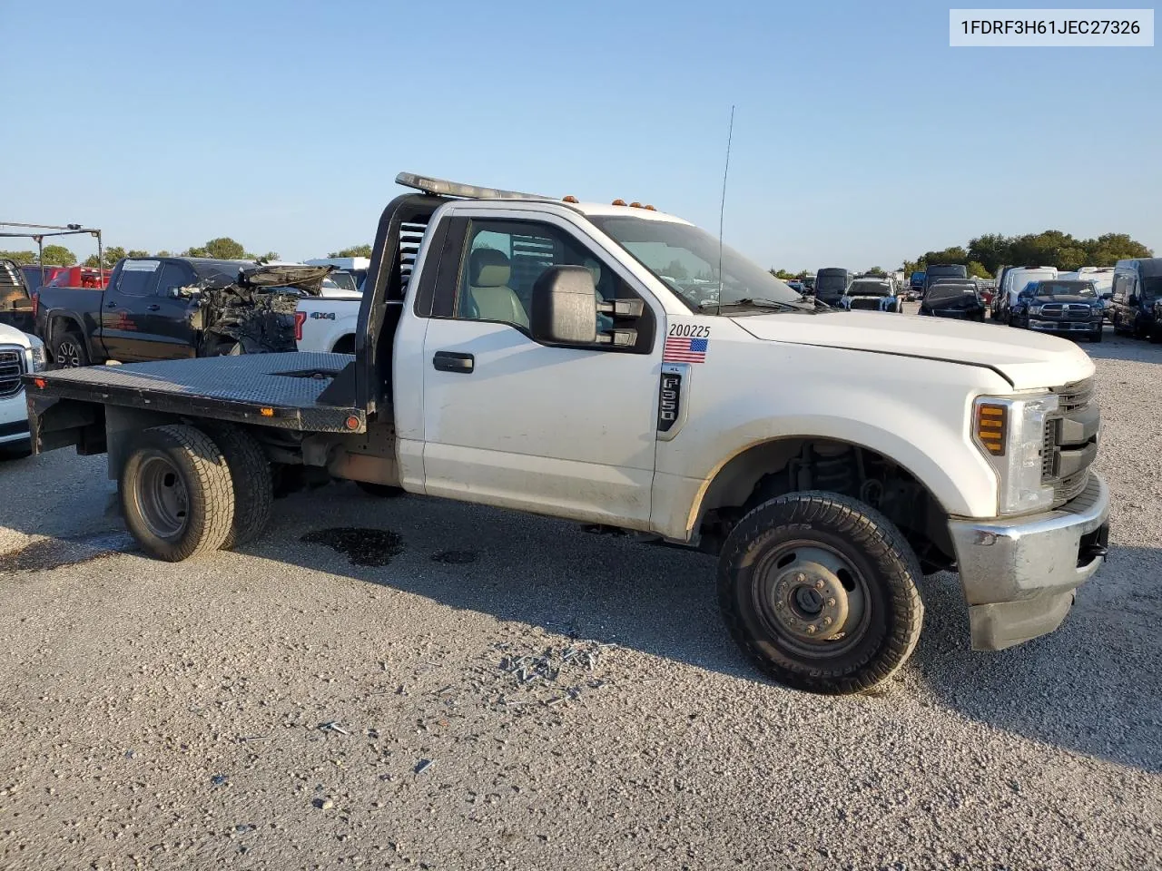 2018 Ford F350 Super Duty VIN: 1FDRF3H61JEC27326 Lot: 74859174