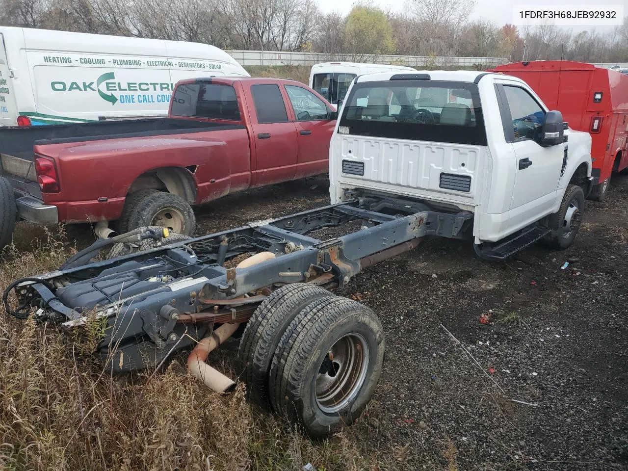 2018 Ford F350 Super Duty VIN: 1FDRF3H68JEB92932 Lot: 75540744