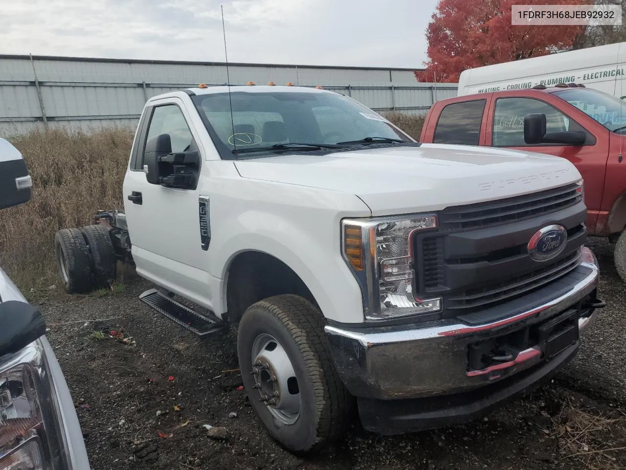 2018 Ford F350 Super Duty VIN: 1FDRF3H68JEB92932 Lot: 75540744