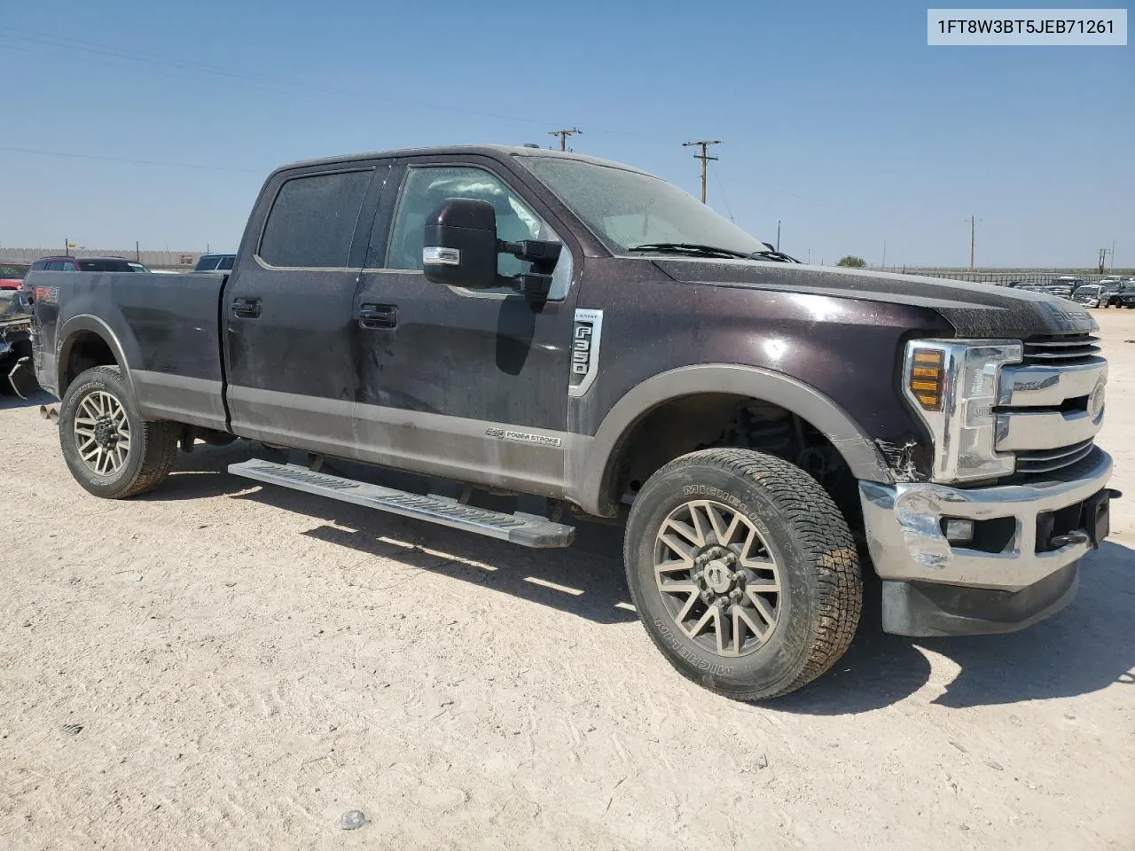 2018 Ford F350 Super Duty VIN: 1FT8W3BT5JEB71261 Lot: 75697834