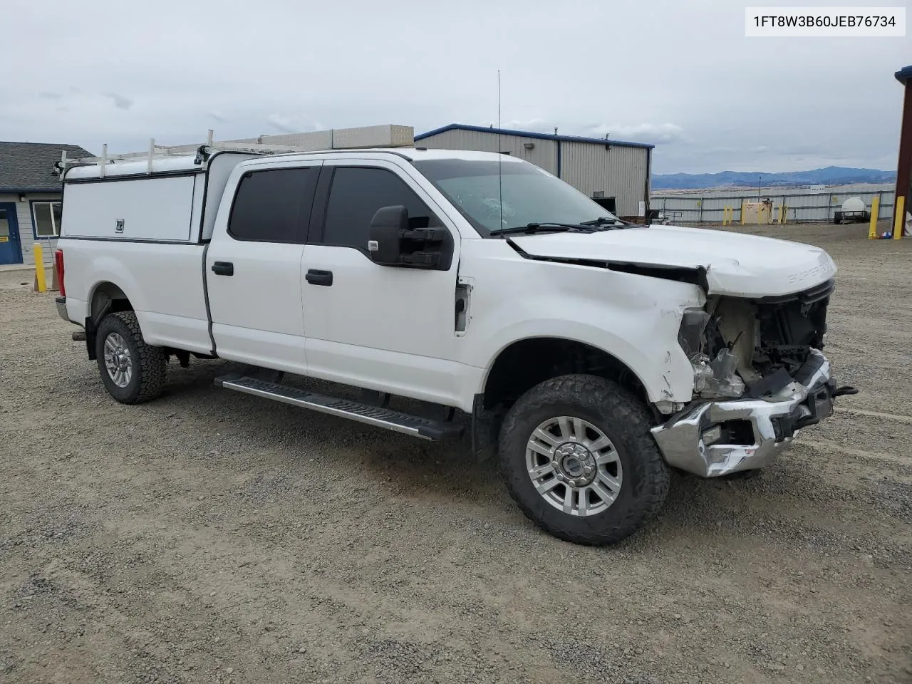 2018 Ford F350 Super Duty VIN: 1FT8W3B60JEB76734 Lot: 76064704