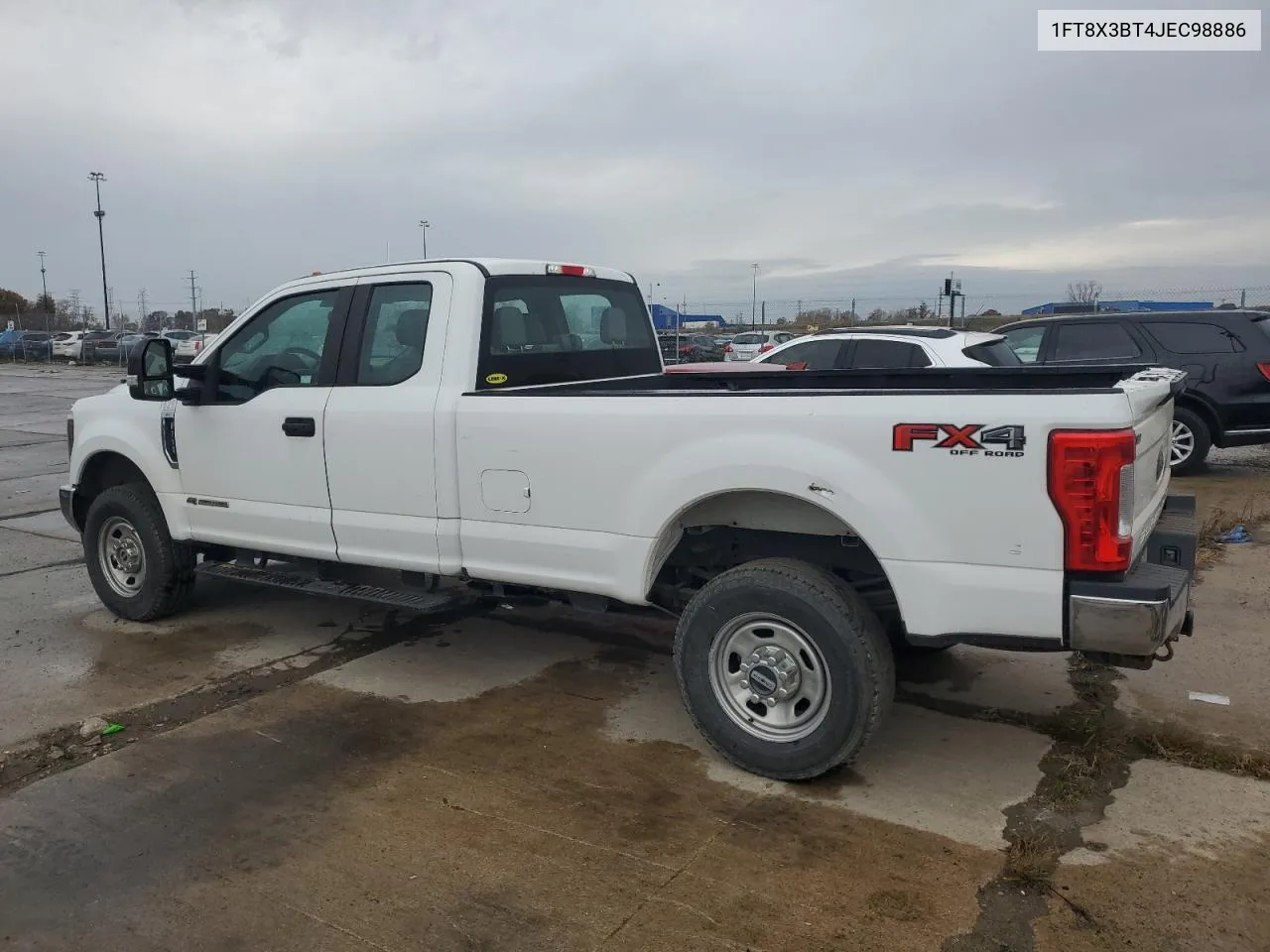 2018 Ford F350 Super Duty VIN: 1FT8X3BT4JEC98886 Lot: 76994004