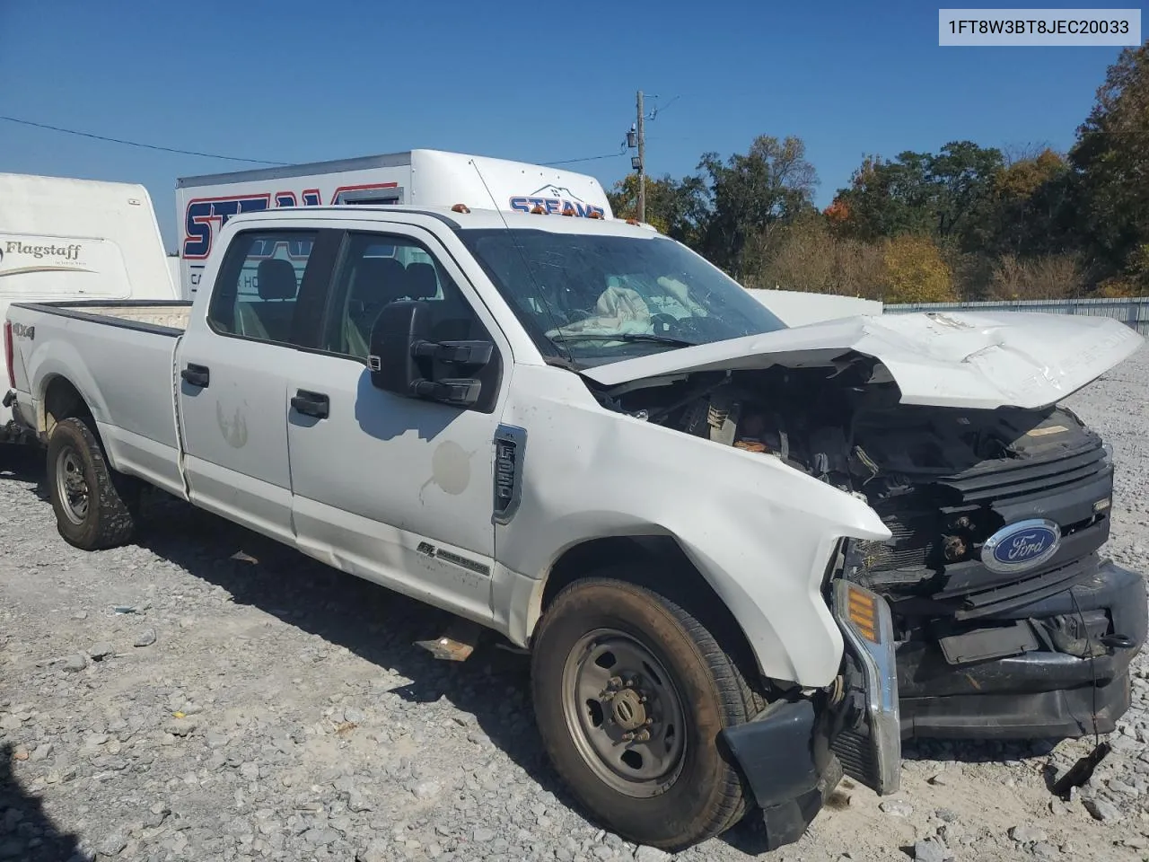 2018 Ford F350 Super Duty VIN: 1FT8W3BT8JEC20033 Lot: 77408704