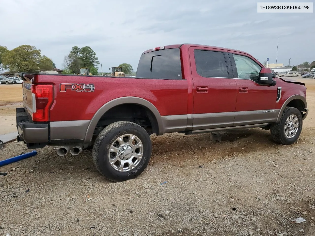 2019 Ford F350 Super Duty VIN: 1FT8W3BT3KED60198 Lot: 49424734