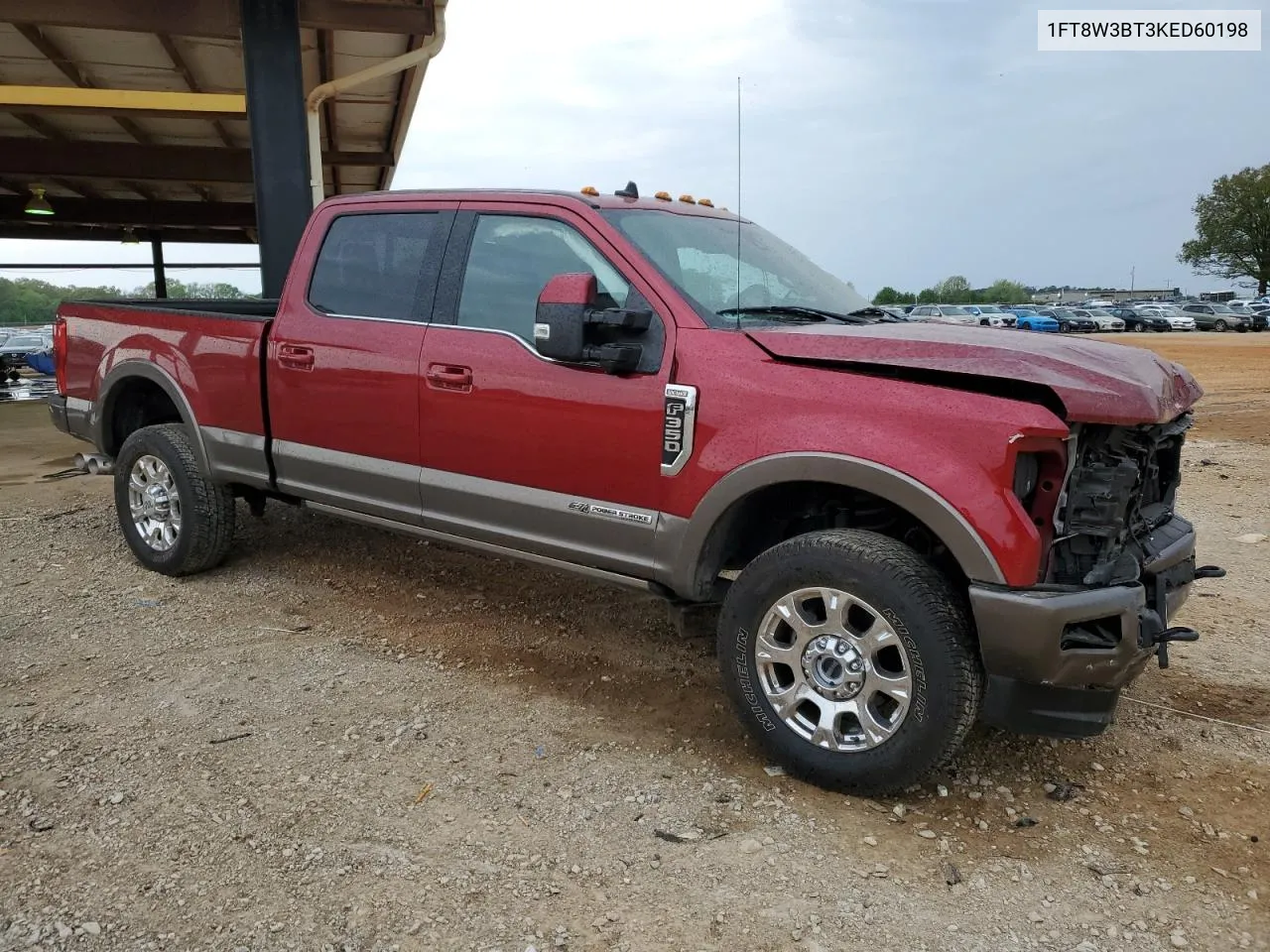 2019 Ford F350 Super Duty VIN: 1FT8W3BT3KED60198 Lot: 49424734