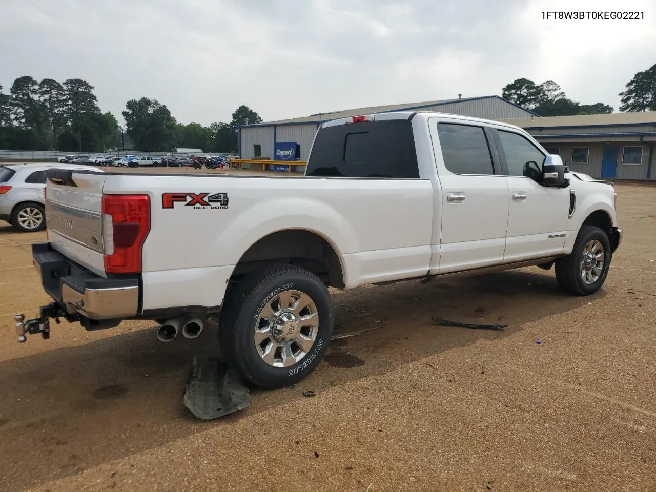 2019 Ford F350 Super Duty VIN: 1FT8W3BT0KEG02221 Lot: 54371514