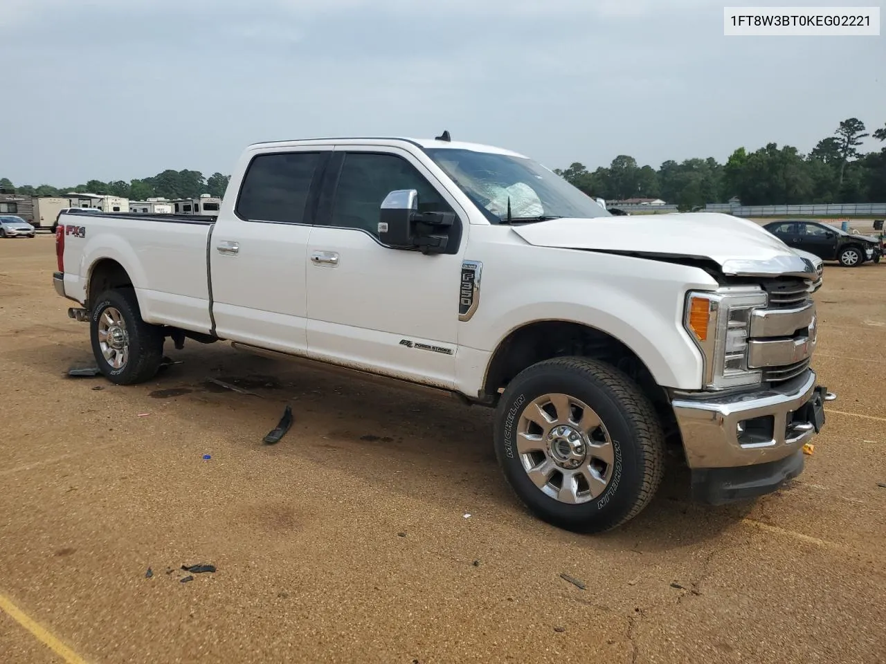 2019 Ford F350 Super Duty VIN: 1FT8W3BT0KEG02221 Lot: 54371514