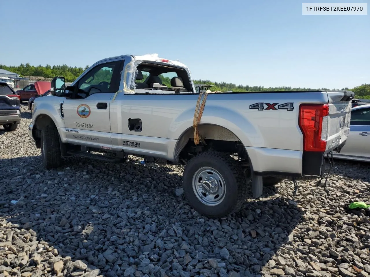 2019 Ford F350 Super Duty VIN: 1FTRF3BT2KEE07970 Lot: 55893434