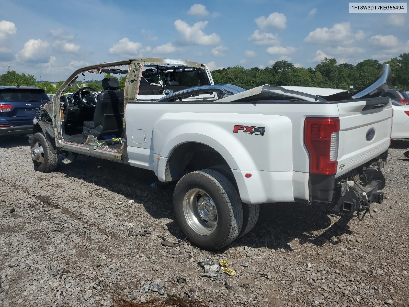 2019 Ford F350 Super Duty VIN: 1FT8W3DT7KEG66494 Lot: 61489504