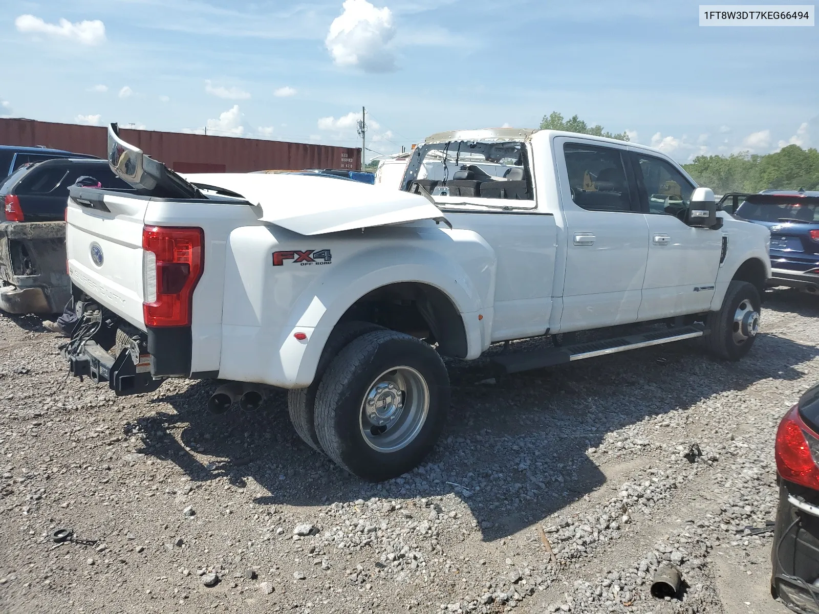 2019 Ford F350 Super Duty VIN: 1FT8W3DT7KEG66494 Lot: 61489504