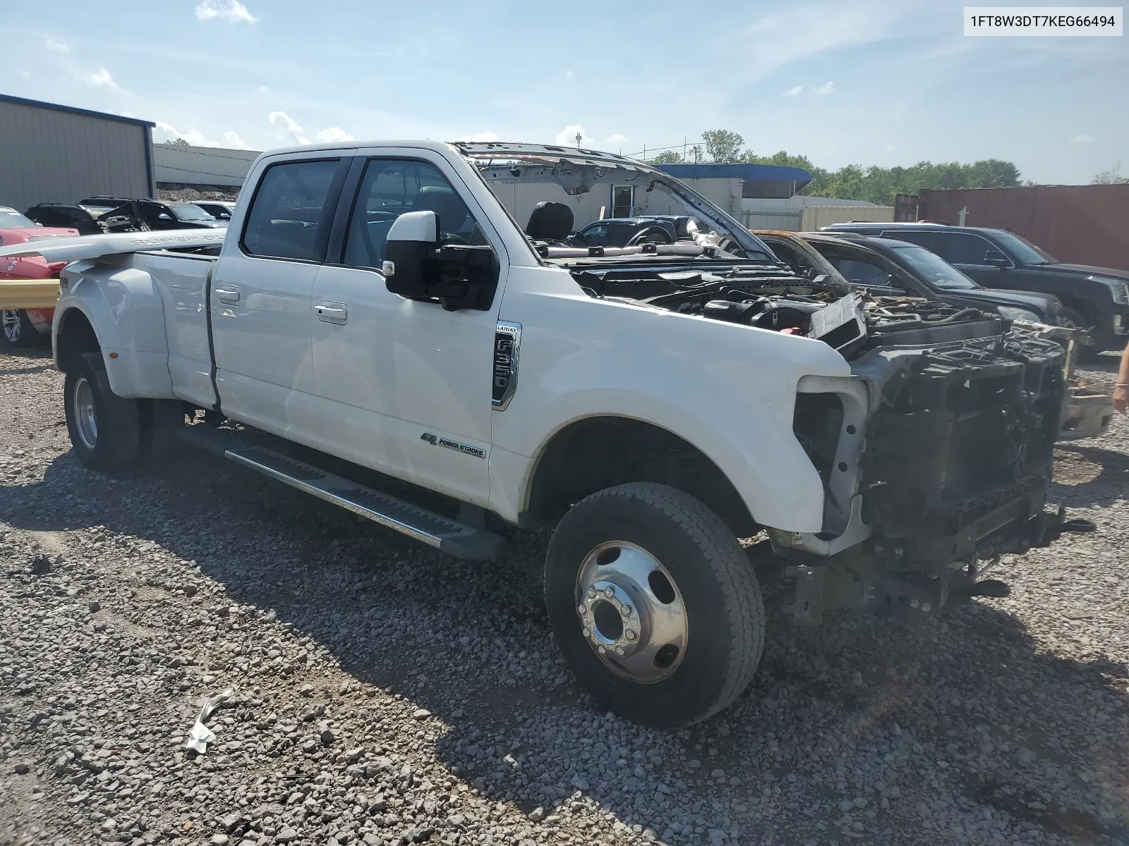 2019 Ford F350 Super Duty VIN: 1FT8W3DT7KEG66494 Lot: 61489504