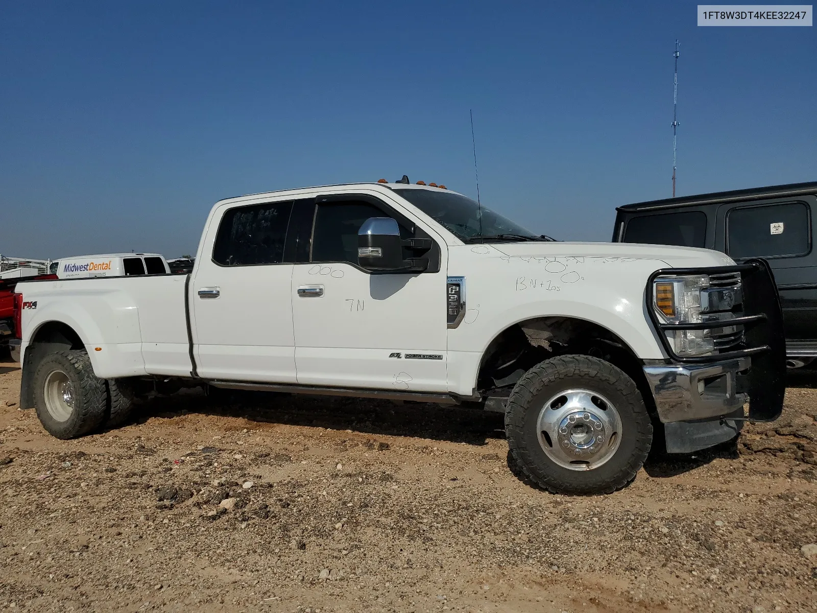 2019 Ford F350 Super Duty VIN: 1FT8W3DT4KEE32247 Lot: 61838874