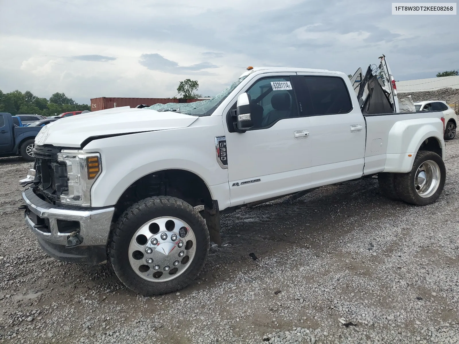 2019 Ford F350 Super Duty VIN: 1FT8W3DT2KEE08268 Lot: 63281114