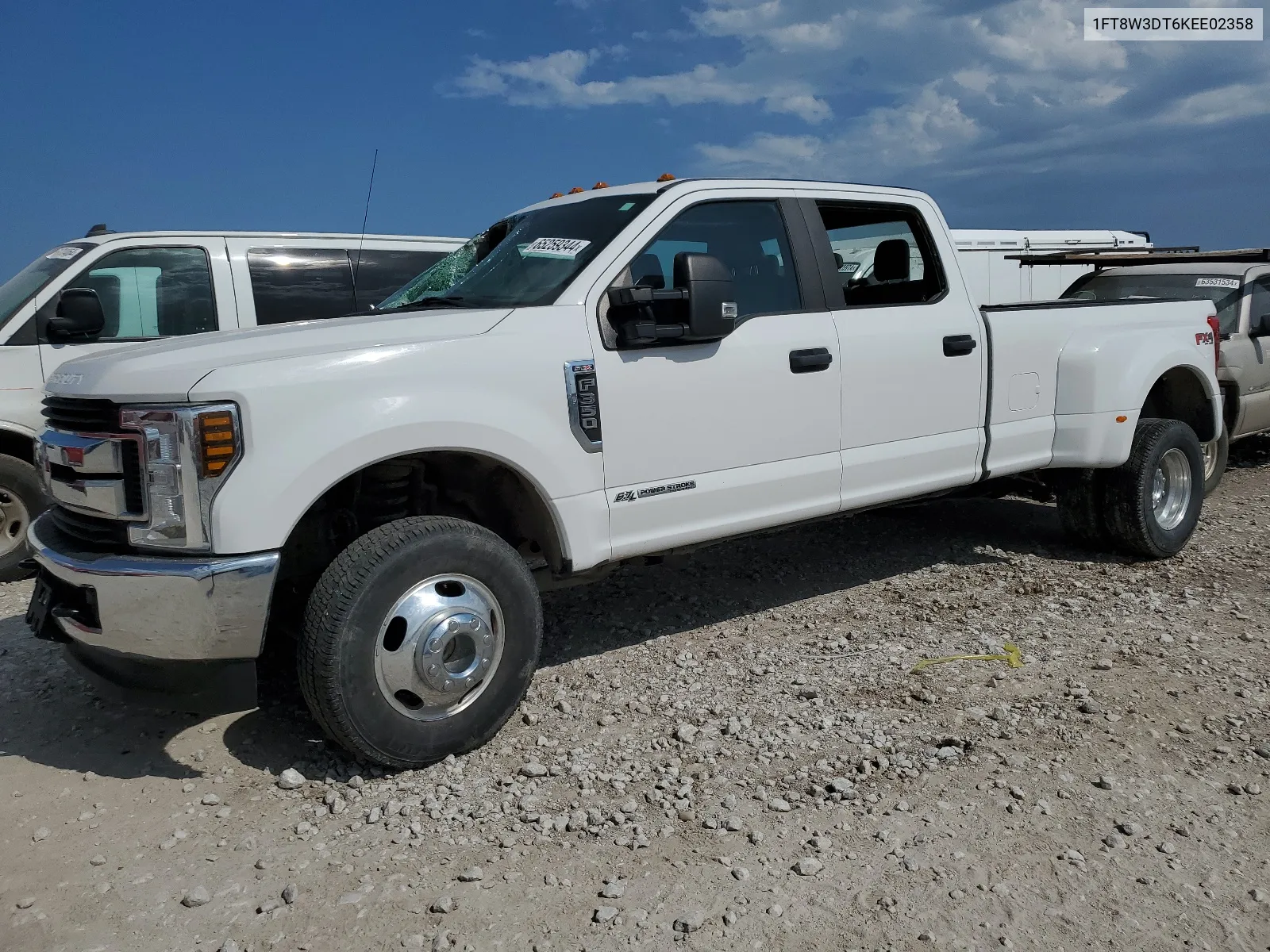 2019 Ford F350 Super Duty VIN: 1FT8W3DT6KEE02358 Lot: 65259344