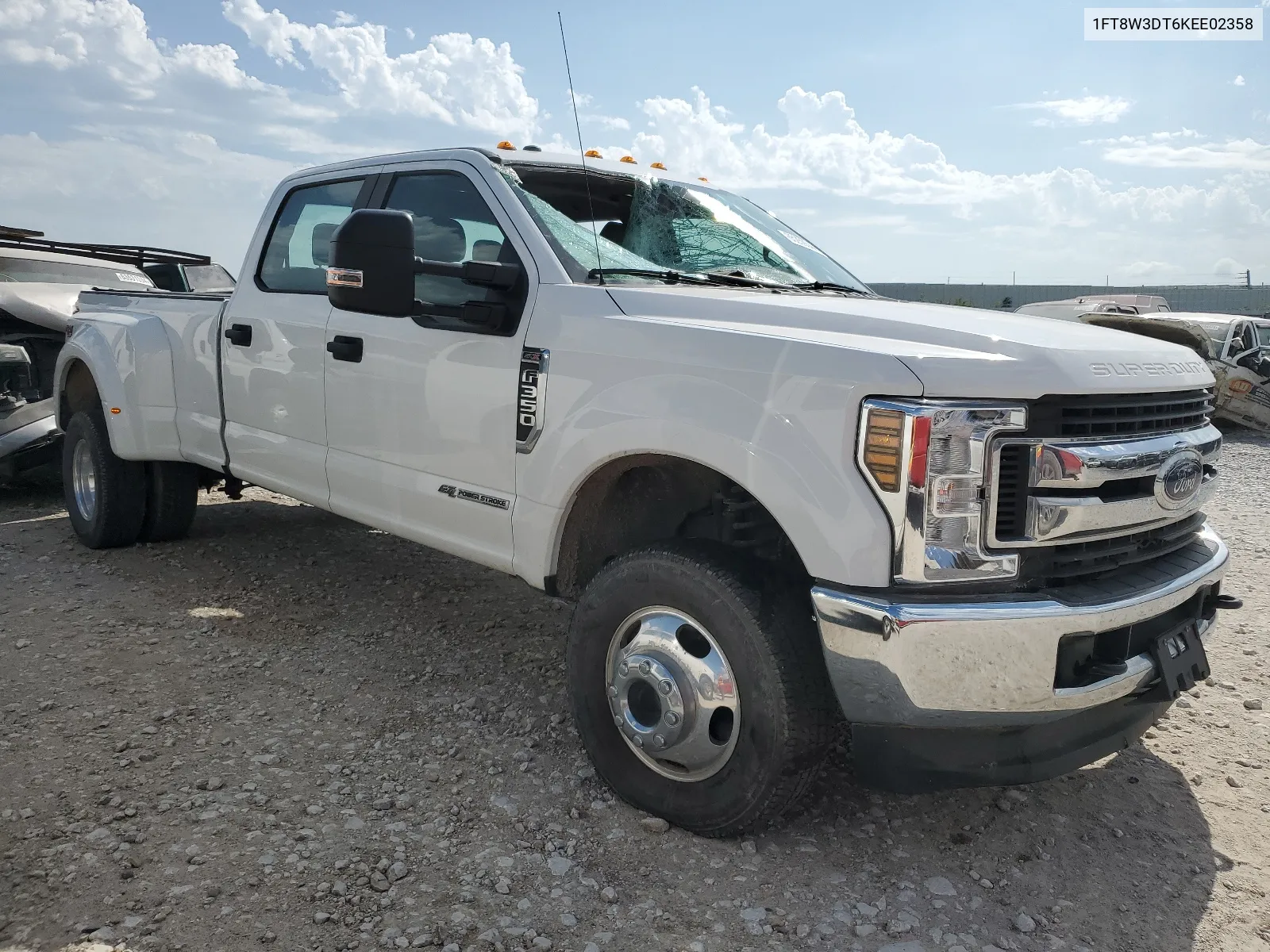 2019 Ford F350 Super Duty VIN: 1FT8W3DT6KEE02358 Lot: 65259344