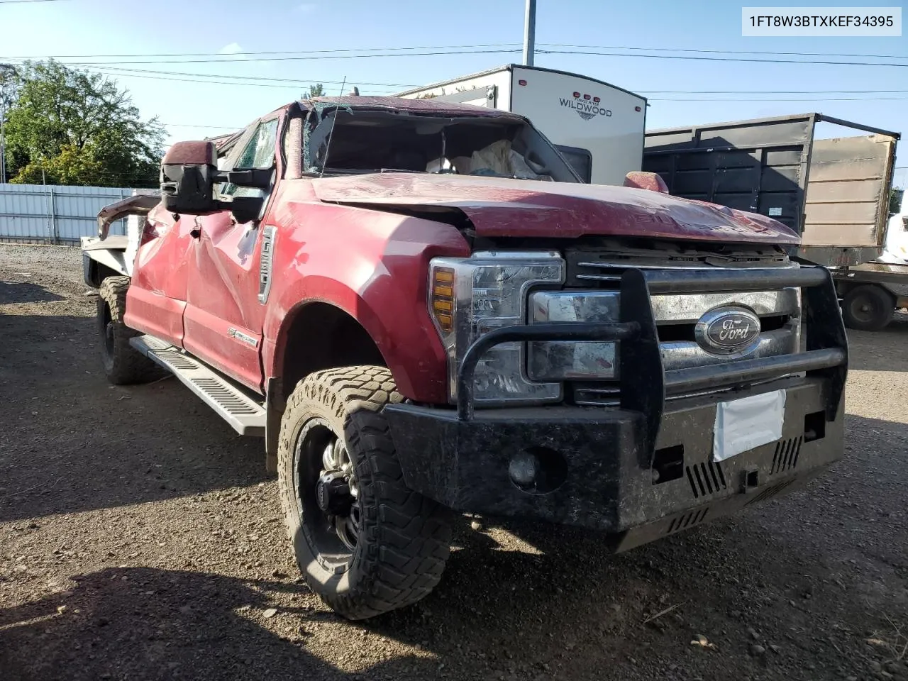 2019 Ford F350 Super Duty VIN: 1FT8W3BTXKEF34395 Lot: 65404944