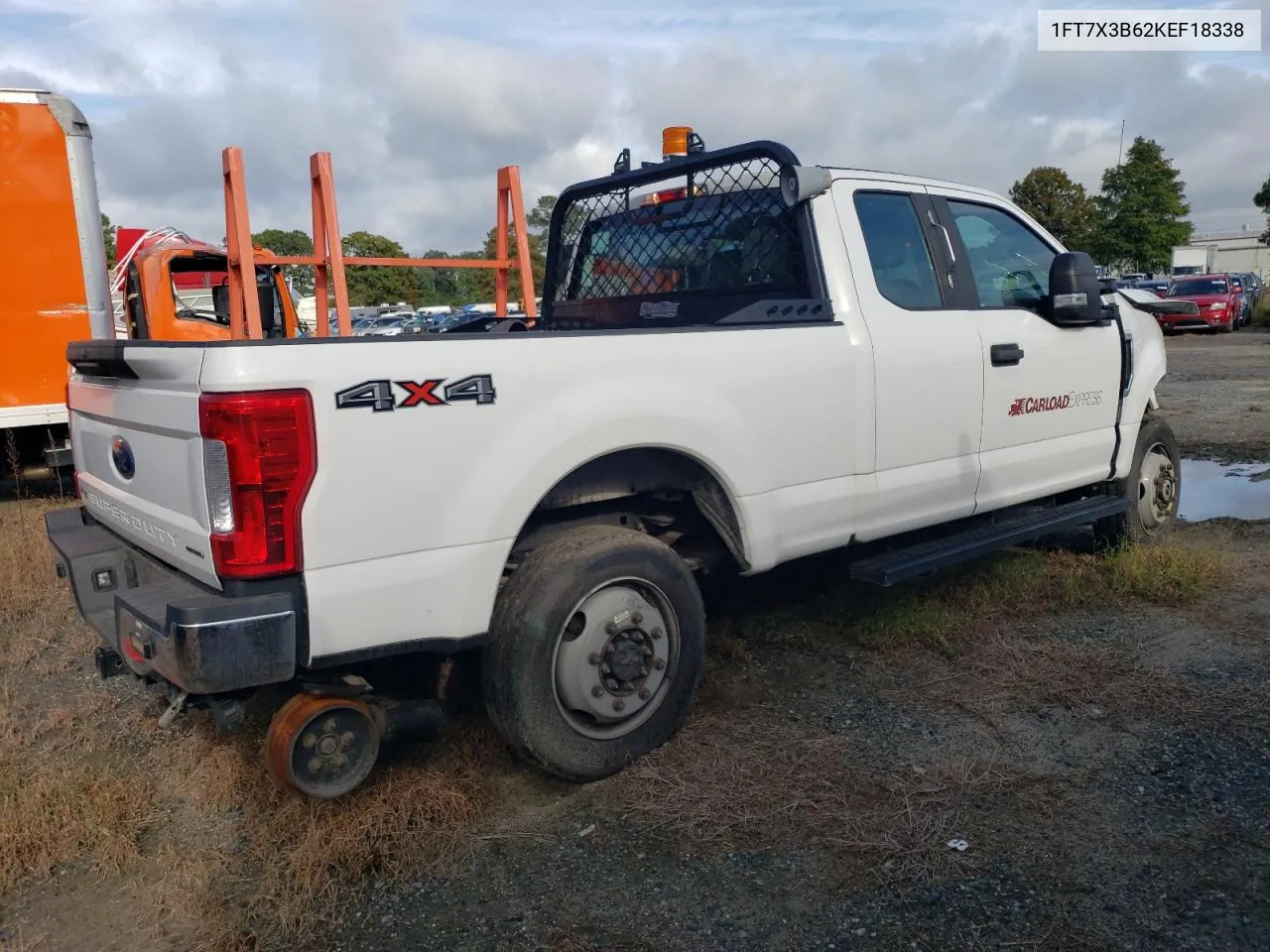 1FT7X3B62KEF18338 2019 Ford F350 Super Duty