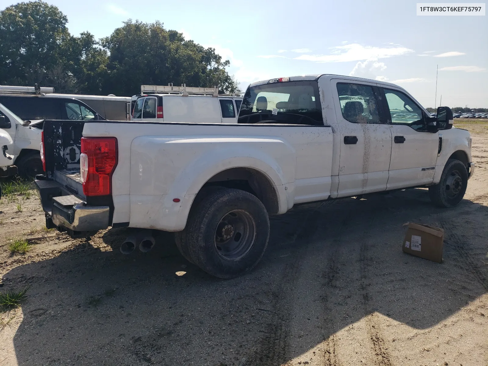 2019 Ford F350 Super Duty VIN: 1FT8W3CT6KEF75797 Lot: 66986824