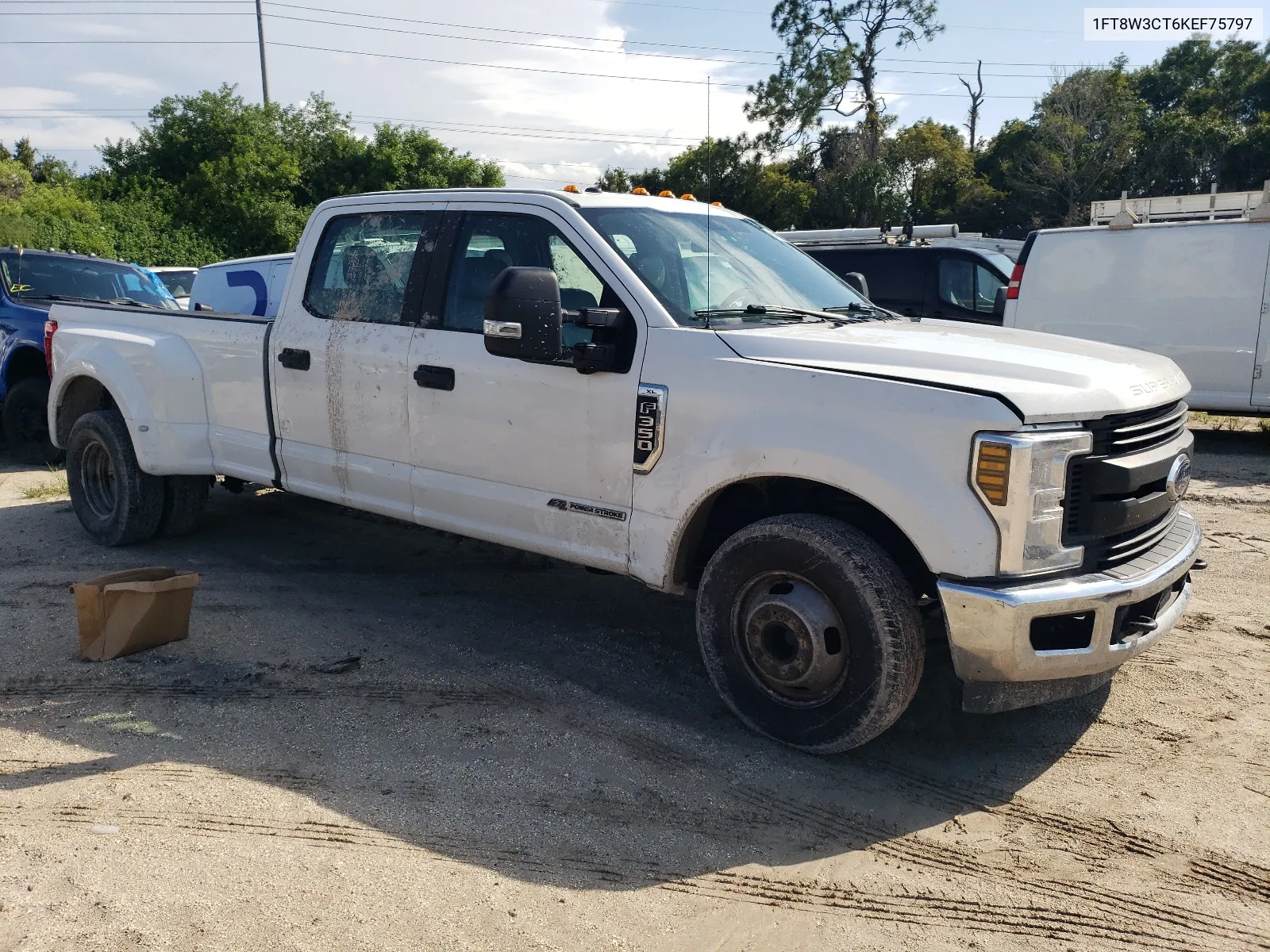 1FT8W3CT6KEF75797 2019 Ford F350 Super Duty