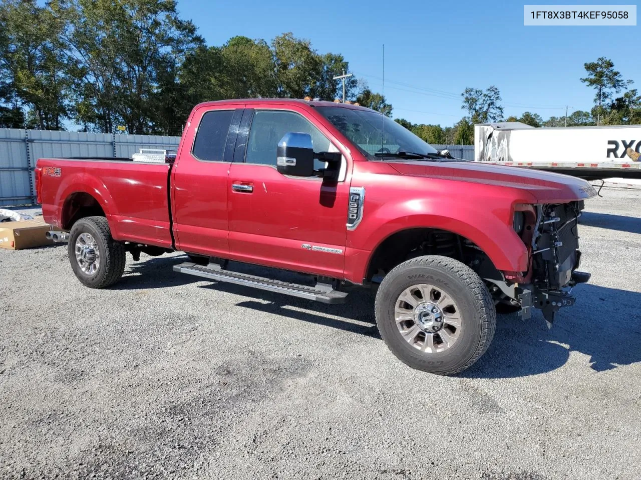 2019 Ford F350 Super Duty VIN: 1FT8X3BT4KEF95058 Lot: 70042314