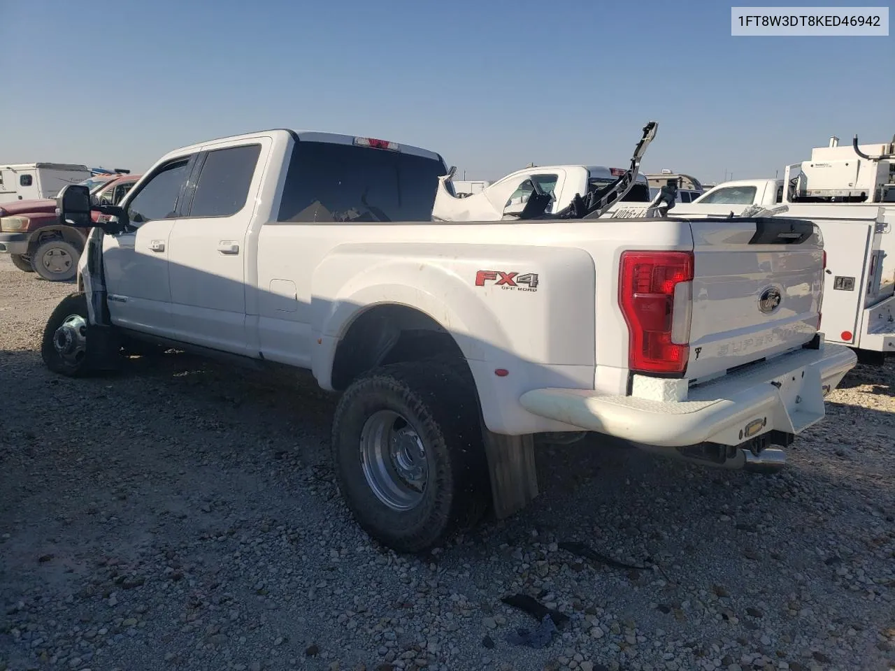 2019 Ford F350 Super Duty VIN: 1FT8W3DT8KED46942 Lot: 70558434