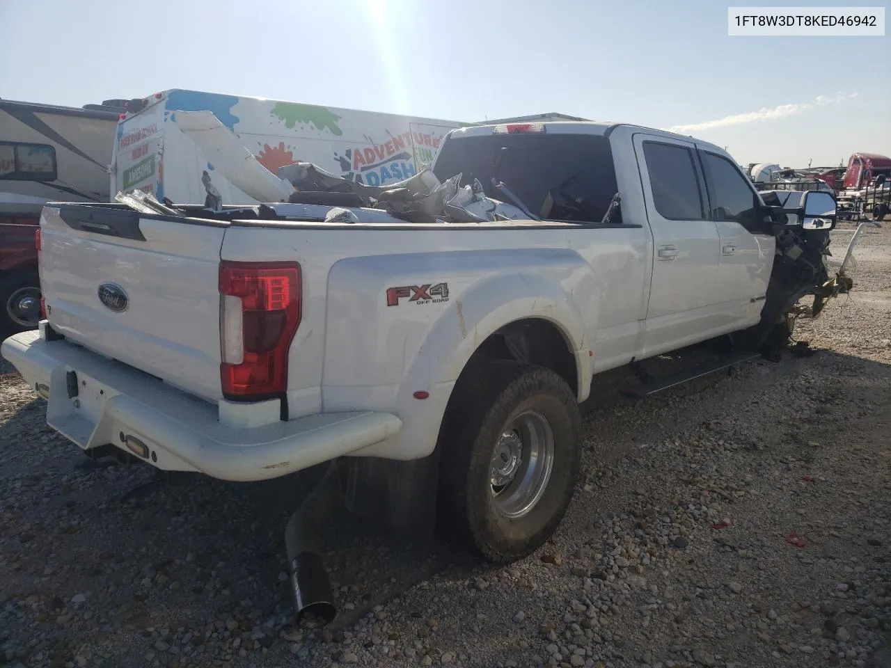 2019 Ford F350 Super Duty VIN: 1FT8W3DT8KED46942 Lot: 70558434