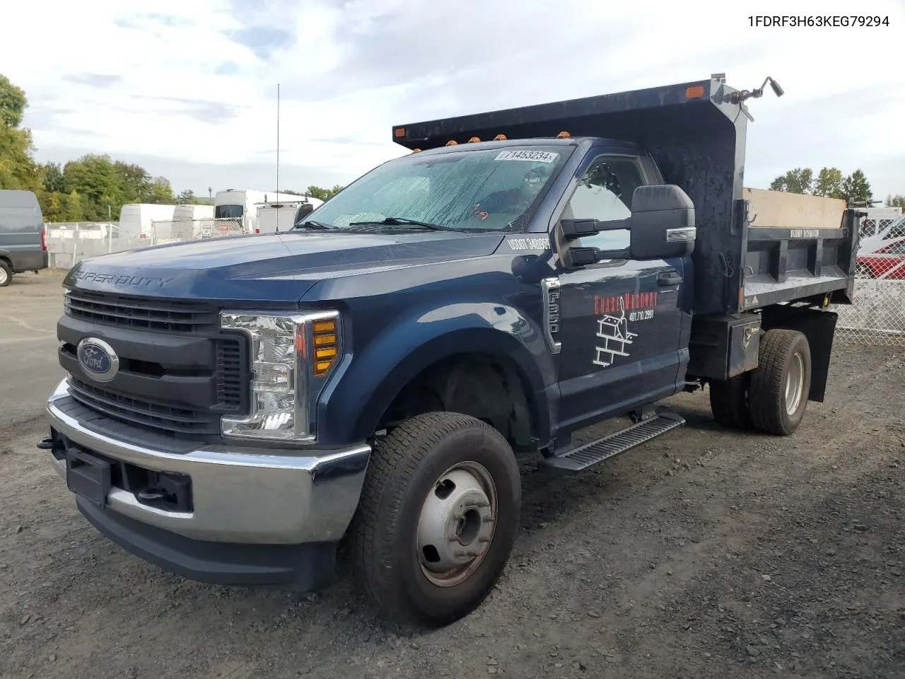 2019 Ford F350 Super Duty VIN: 1FDRF3H63KEG79294 Lot: 71453234