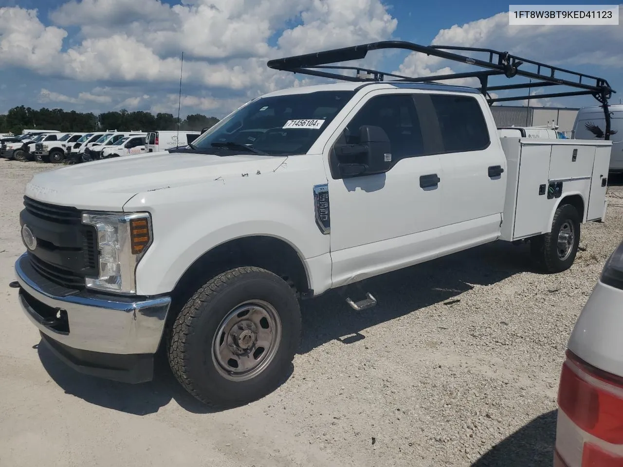 2019 Ford F350 Super Duty VIN: 1FT8W3BT9KED41123 Lot: 71456104