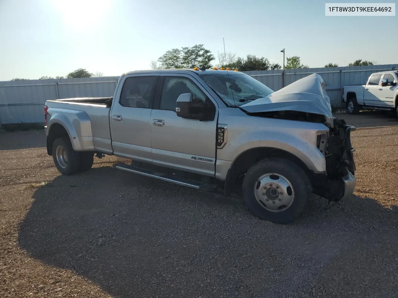 2019 Ford F350 Super Duty VIN: 1FT8W3DT9KEE64692 Lot: 71571074