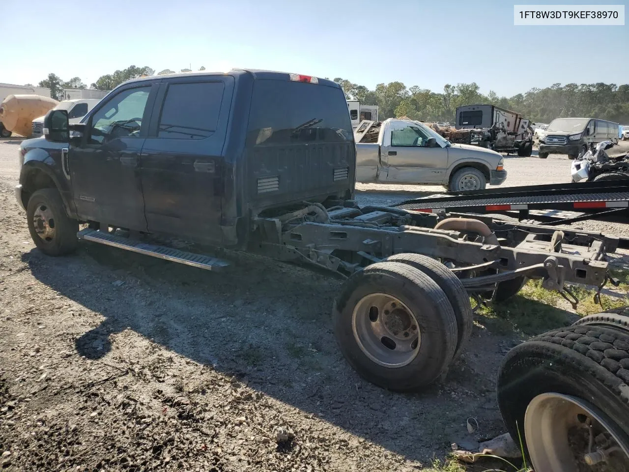 2019 Ford F350 Super Duty VIN: 1FT8W3DT9KEF38970 Lot: 74054614