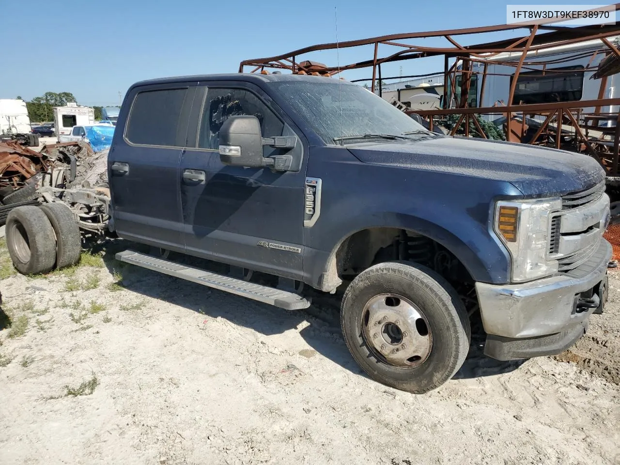 2019 Ford F350 Super Duty VIN: 1FT8W3DT9KEF38970 Lot: 74054614