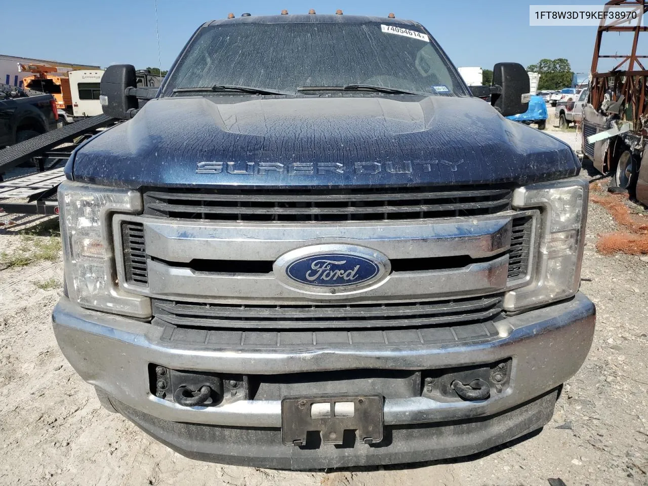 2019 Ford F350 Super Duty VIN: 1FT8W3DT9KEF38970 Lot: 74054614