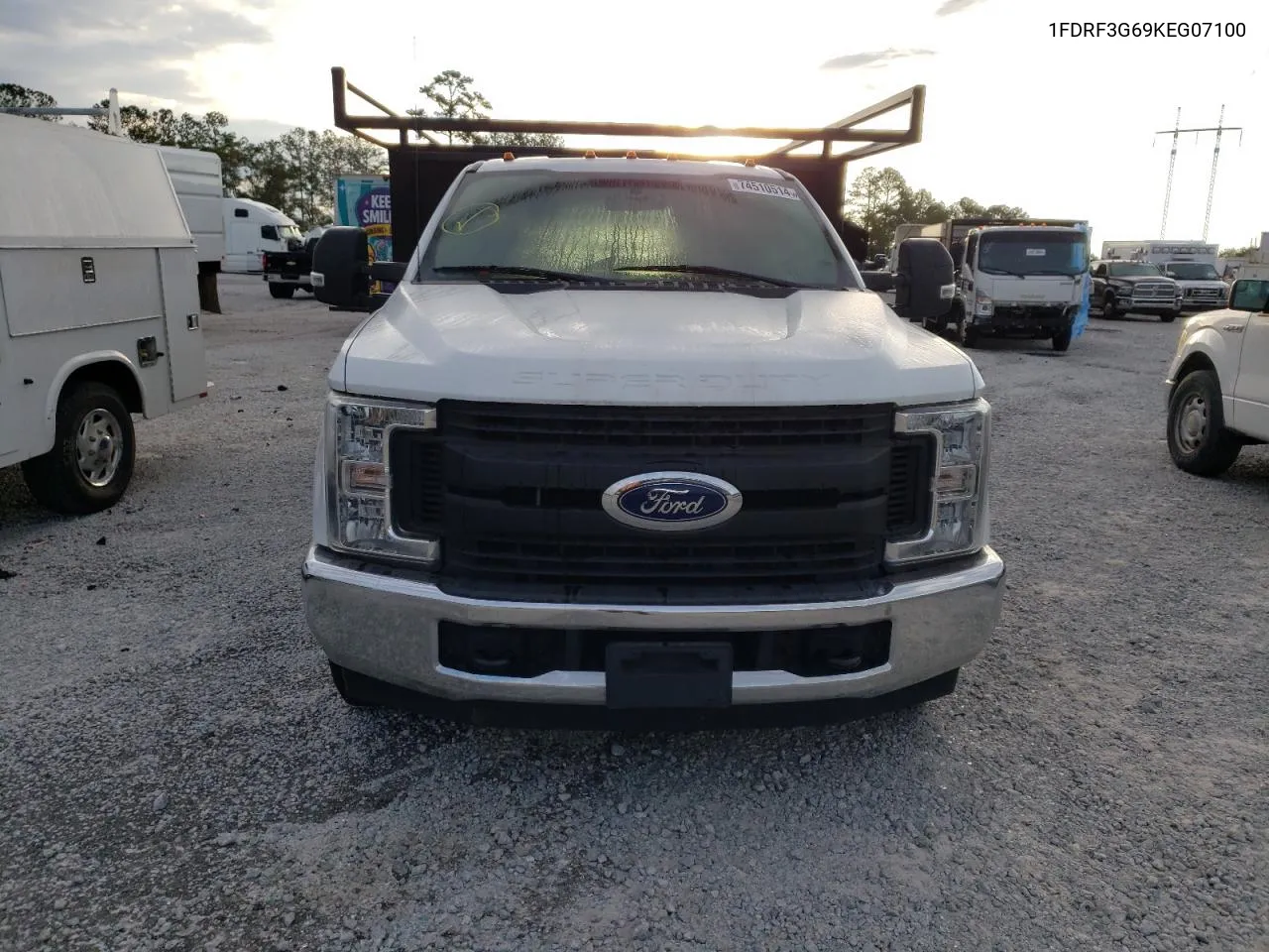 2019 Ford F350 Super Duty VIN: 1FDRF3G69KEG07100 Lot: 74510514