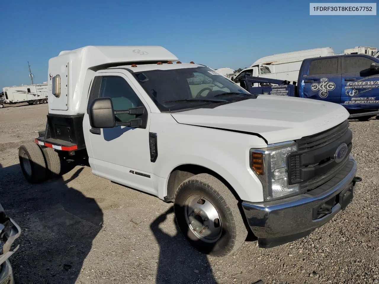 2019 Ford F350 Super Duty VIN: 1FDRF3GT8KEC67752 Lot: 75134724