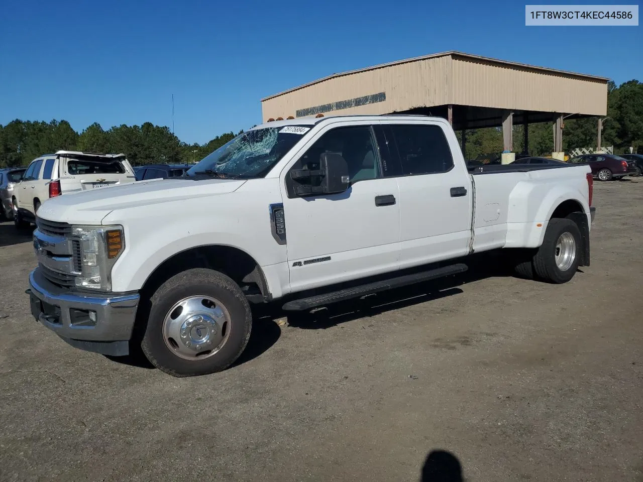 2019 Ford F350 Super Duty VIN: 1FT8W3CT4KEC44586 Lot: 75175884