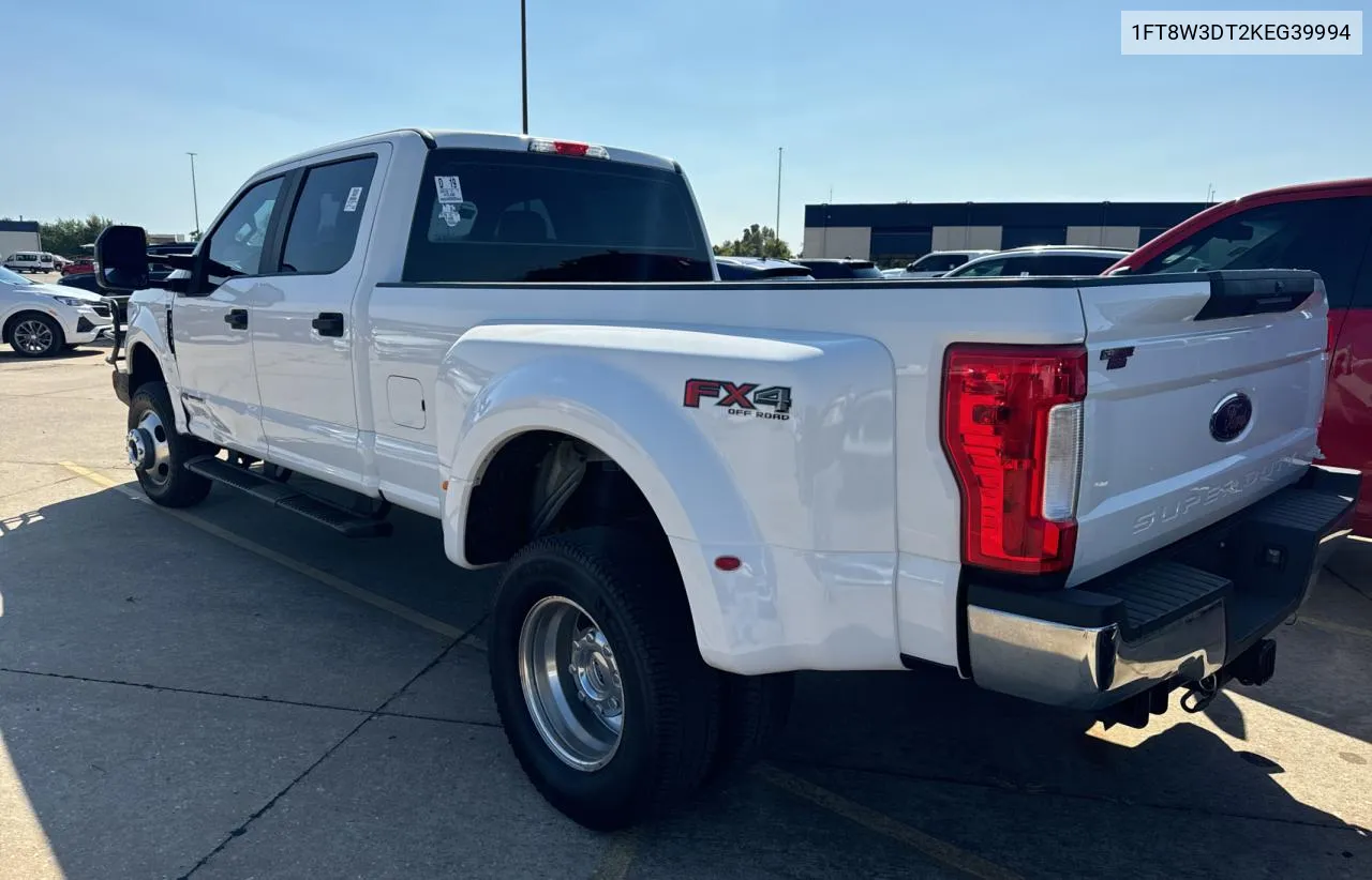 2019 Ford F350 Super Duty VIN: 1FT8W3DT2KEG39994 Lot: 76961464