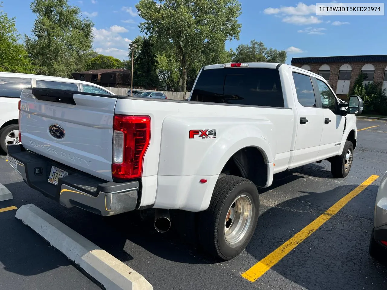 2019 Ford F350 Super Duty VIN: 1FT8W3DT5KED23974 Lot: 77000824