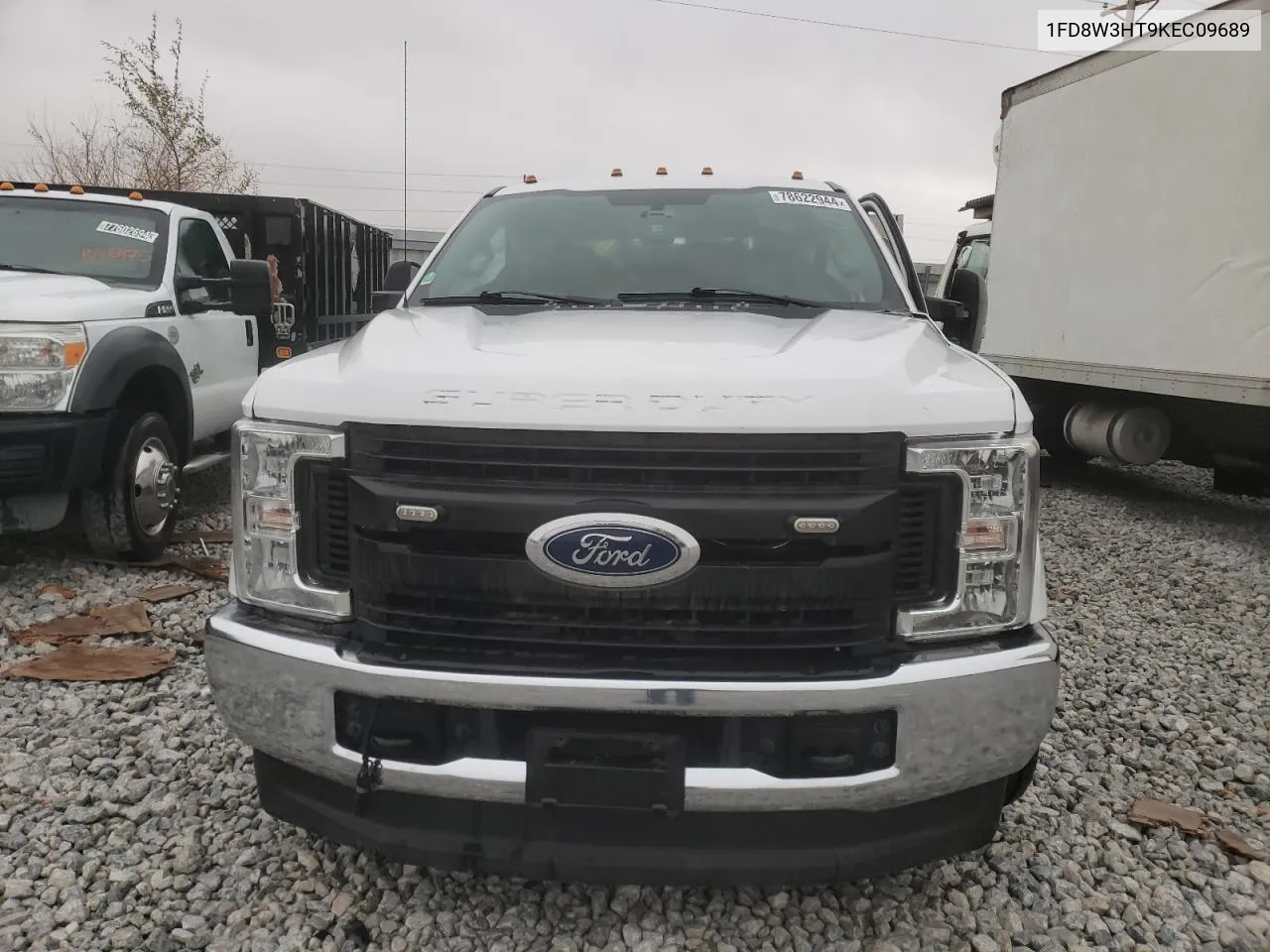 2019 Ford F350 Super Duty VIN: 1FD8W3HT9KEC09689 Lot: 78622944