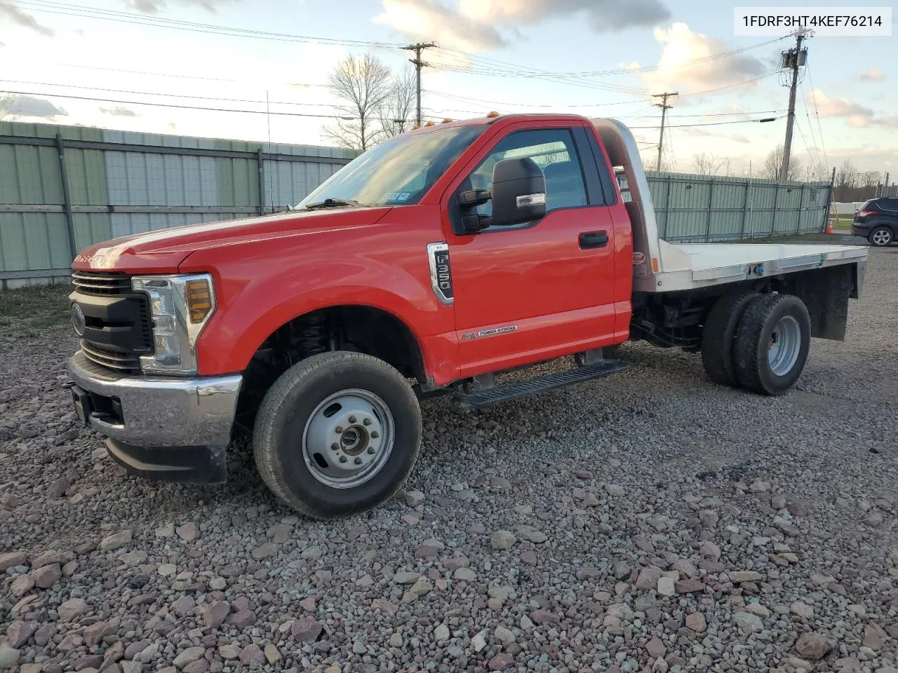 2019 Ford F350 Super Duty VIN: 1FDRF3HT4KEF76214 Lot: 78887524