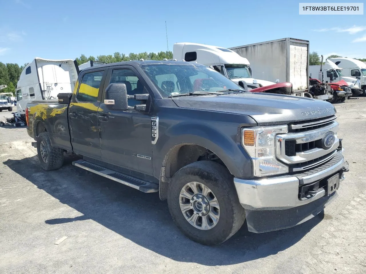 2020 Ford F350 Super Duty VIN: 1FT8W3BT6LEE19701 Lot: 61163524