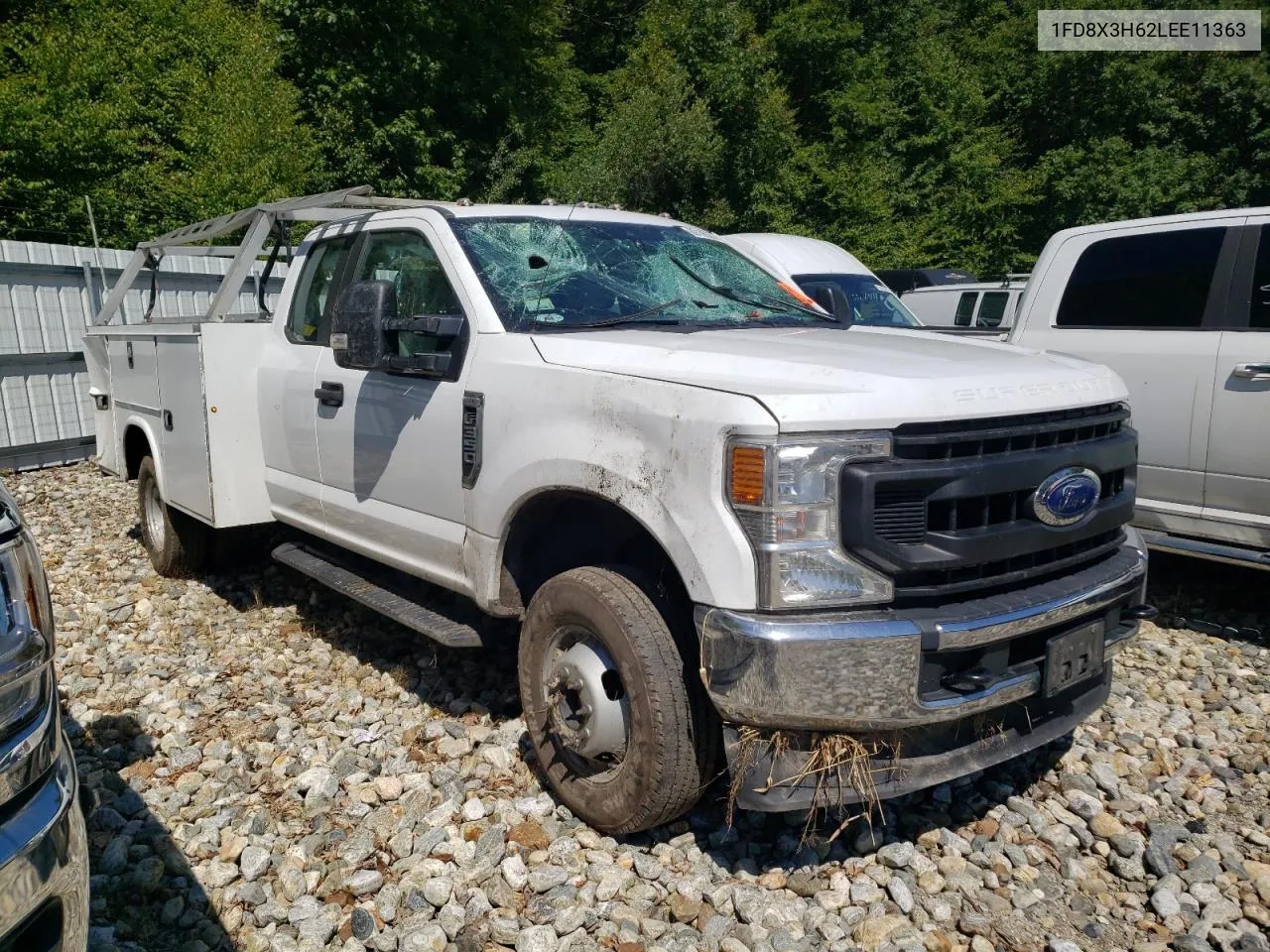 2020 Ford F350 Super Duty VIN: 1FD8X3H62LEE11363 Lot: 69196374