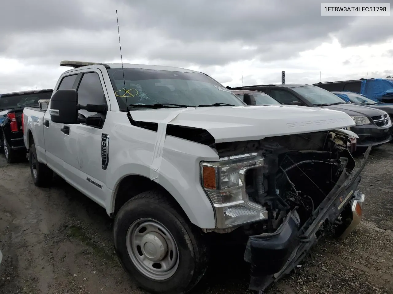 2020 Ford F350 Super Duty VIN: 1FT8W3AT4LEC51798 Lot: 69365354