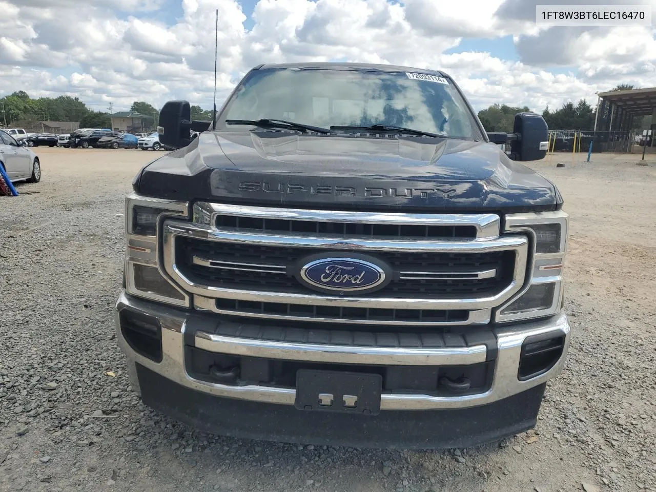 2020 Ford F350 Super Duty VIN: 1FT8W3BT6LEC16470 Lot: 72093114