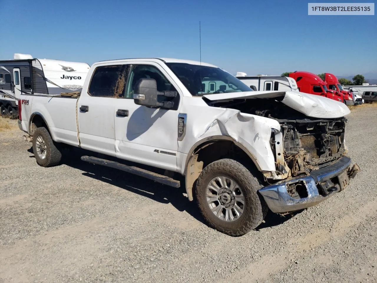 2020 Ford F350 Super Duty VIN: 1FT8W3BT2LEE35135 Lot: 73247724