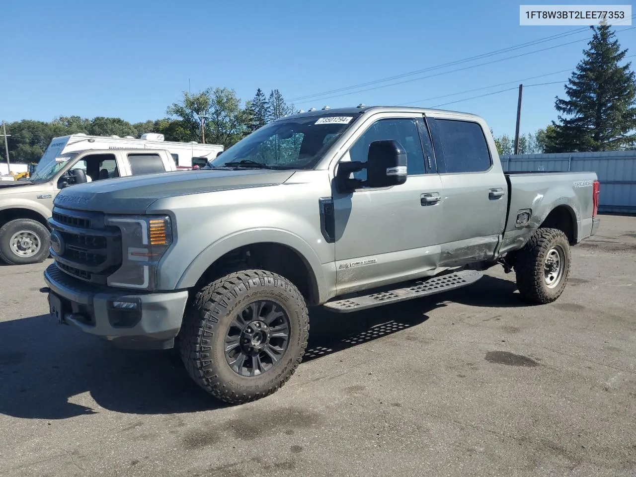 2020 Ford F350 Super Duty VIN: 1FT8W3BT2LEE77353 Lot: 73501294