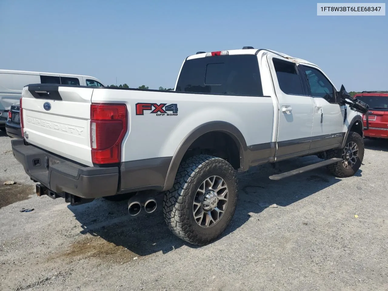 2020 Ford F350 Super Duty VIN: 1FT8W3BT6LEE68347 Lot: 75329184