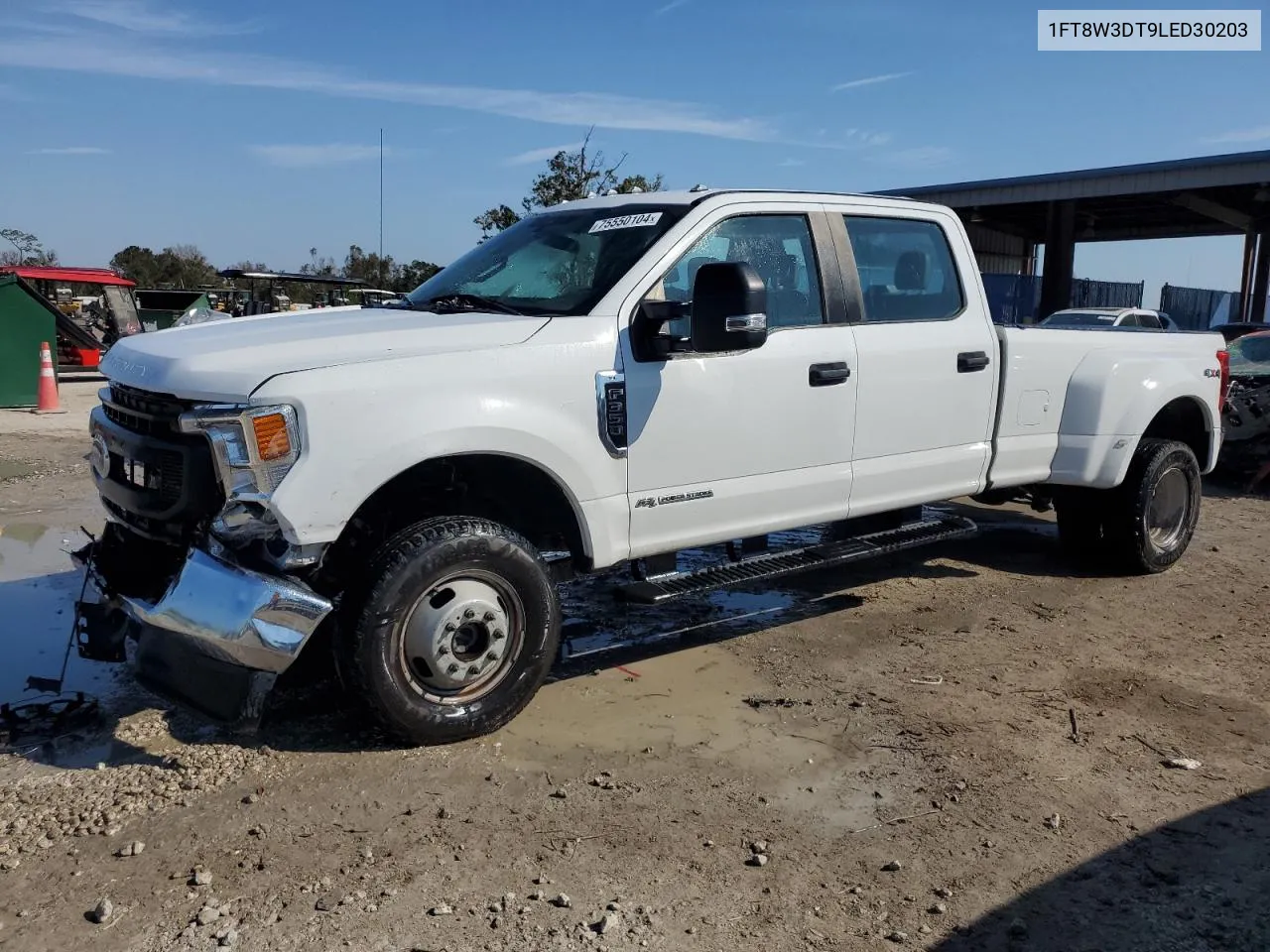 2020 Ford F350 Super Duty VIN: 1FT8W3DT9LED30203 Lot: 75550104