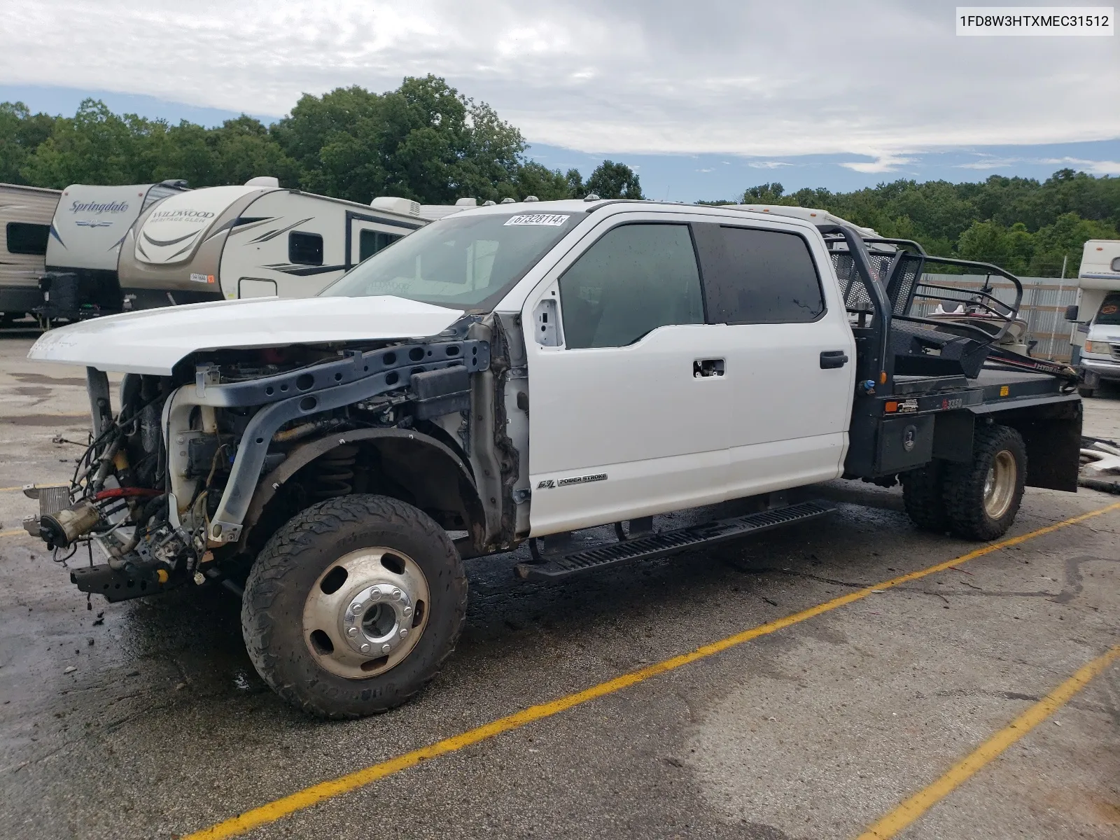 2021 Ford F350 Super Duty VIN: 1FD8W3HTXMEC31512 Lot: 67328114