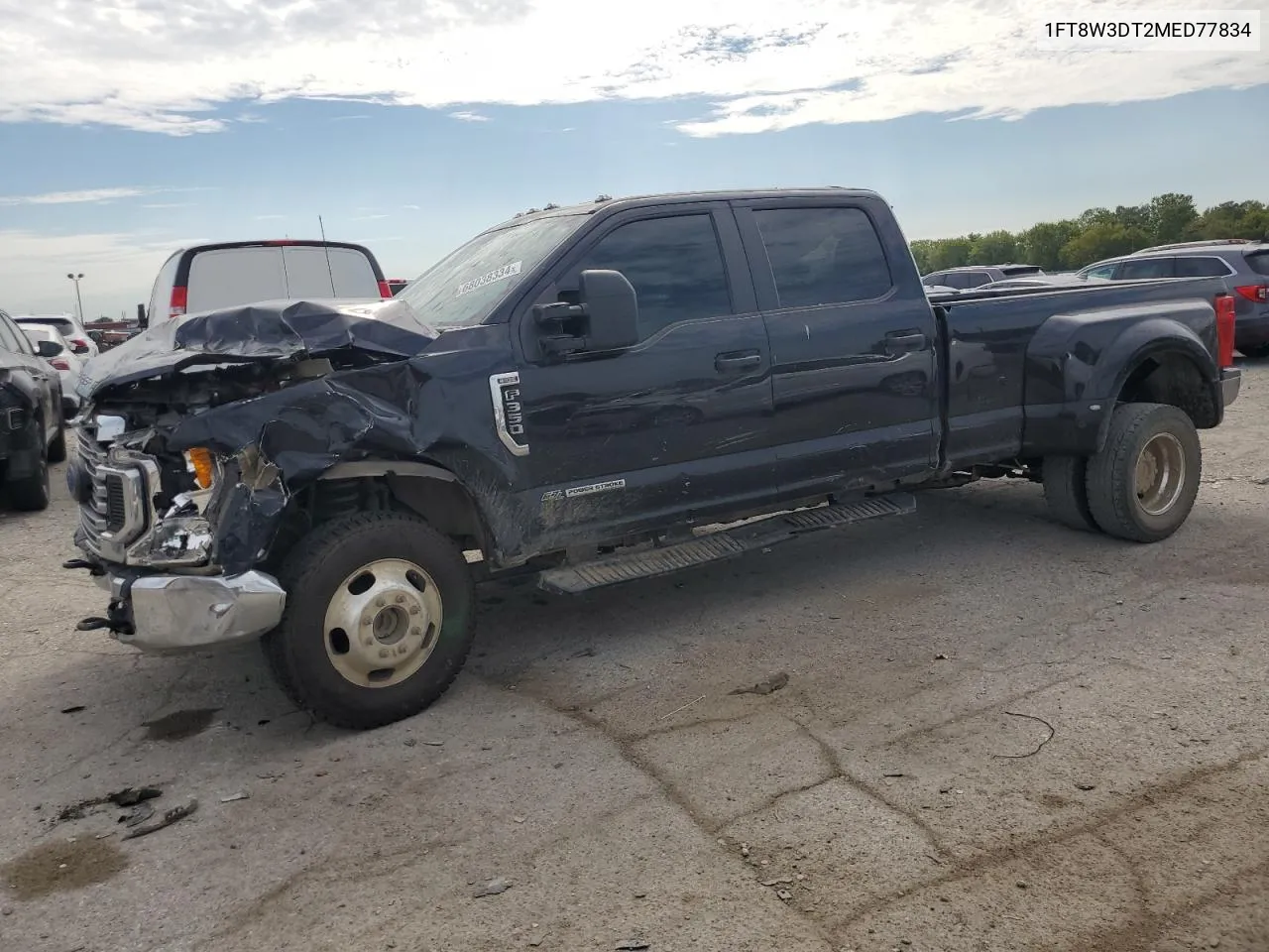 2021 Ford F350 Super Duty VIN: 1FT8W3DT2MED77834 Lot: 68038334