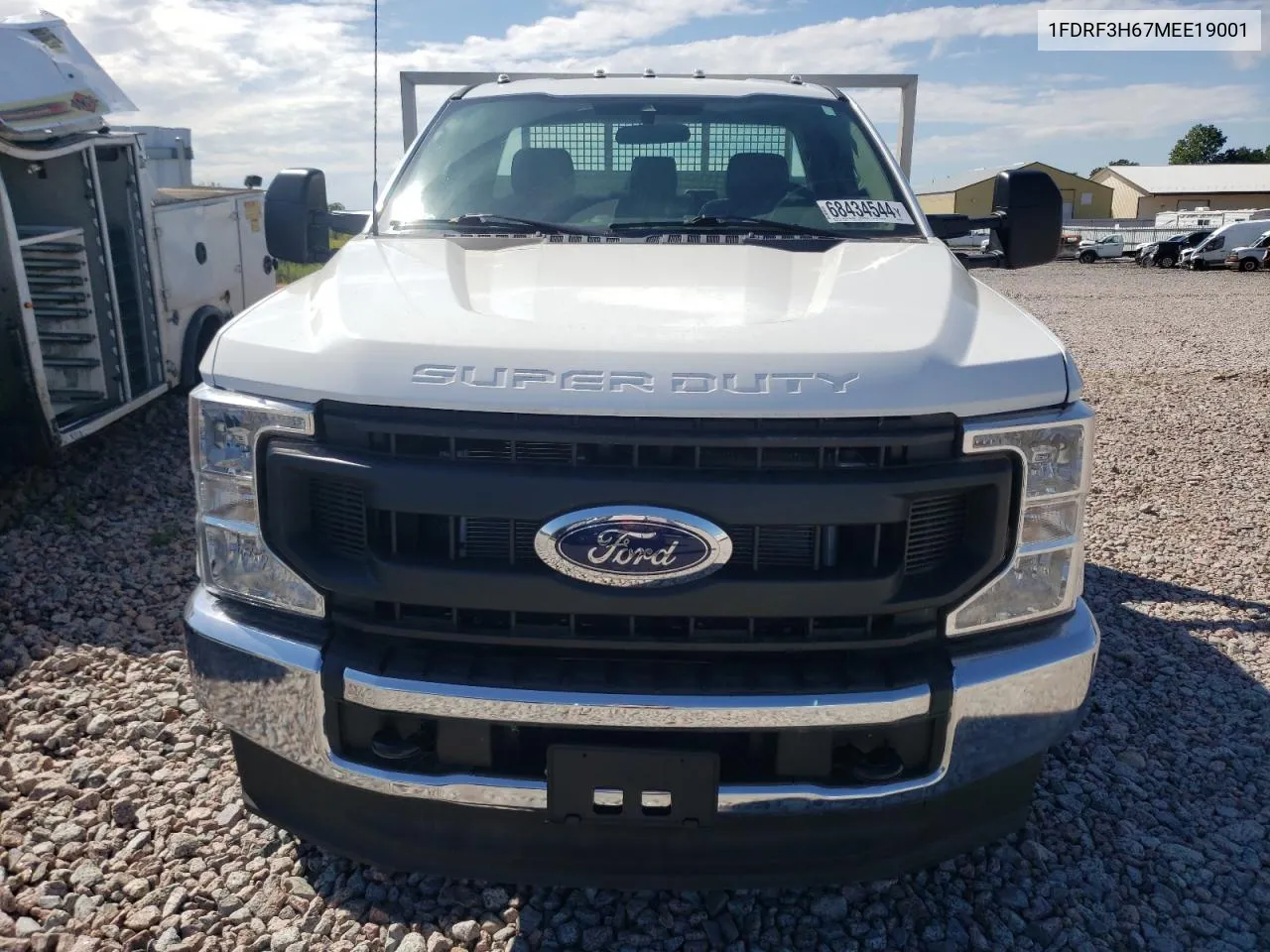 2021 Ford F350 Super Duty VIN: 1FDRF3H67MEE19001 Lot: 68434544